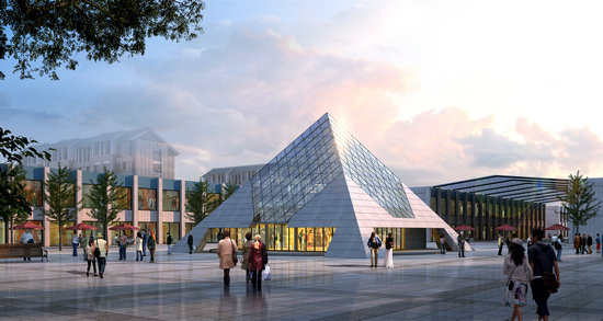 南通金字塔网架